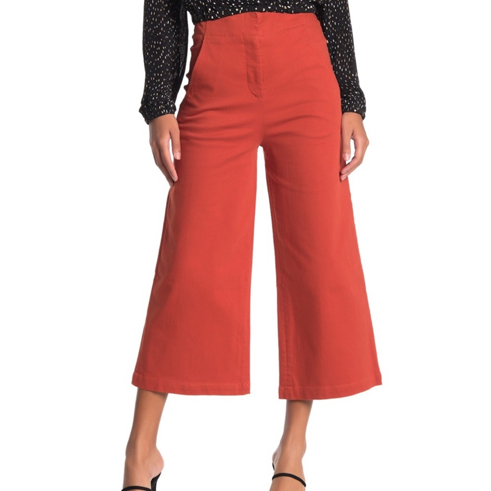 ASTR Nixon High-Rise Wide-Leg Crop Pants⭐️NWT⭐️